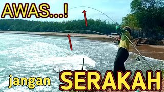 RESIKO MANCING IKAN BESAR DI LAUT [upl. by Bergquist839]