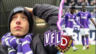 VfL Osnabrück gegen Dynamo Dresden Stadionvlog 🔥  Der Horror geht weiter… 💔 [upl. by Eemak]