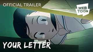 Your Letter Official Trailer  WEBTOON [upl. by Semele804]