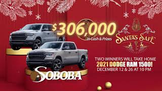 Soboba Casino Resort Santa Safe promotion [upl. by Flanigan]