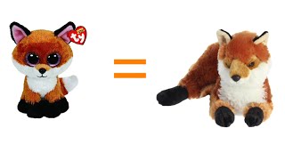 Beanie boos as different stuffed animal brands ￼ [upl. by Lanam505]