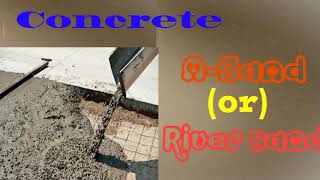 MSand concrete vs River sand concrete full test [upl. by Hauge319]