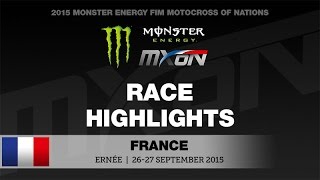 Monster Energy MXoN France News Highlights 2015 [upl. by Razaele848]