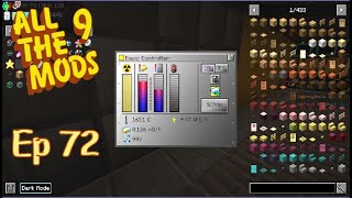 All The Mods 9 Ep72  Extreme Reactor  klar aber wie gehen Fluidizer und Reprocessor [upl. by Rosmunda]