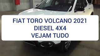 FIAT TORO VOLCANO 2021 DIESEL FIQUE POR DENTRO  CARROS DESCOMPLICADOS [upl. by Root]