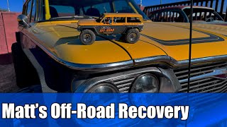 Visiting Matt’s Offroad Recovery with the RC MORRVAIR [upl. by Greenstein597]