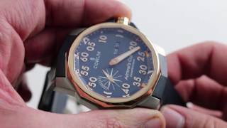 Corum Admirals Cup Competition 48 Luxury Watch Review [upl. by Firehs]