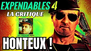 EXPENDABLES 4  Critique qui crache sur le spectateur [upl. by Ynnos]