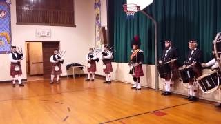 Aladdin Shrine Pipes amp Drums Newark Kirkin 2014 Morag of Dunvegan amp Skye Boat Song [upl. by Aicire896]