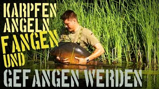 Karpfenangeln an großen Naturseen  Fangen und gefangen werden [upl. by Ellimahs]