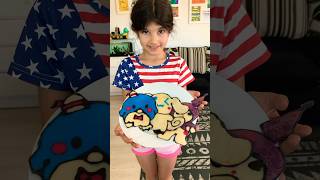 Pancake Art for Kids  Sanrio Pancake Art  Kuromi  Cinnamoroll l Tuxedo Sam kidsshorts [upl. by Langbehn]