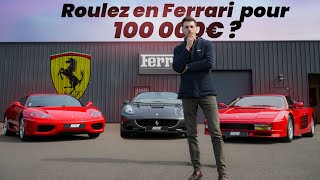 Testarossa VS 360 Modena VS California  LE MATCH FERRARI [upl. by Nylia]