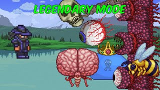 Terraria Modo Legendario GetFixedBoi Clase Invocador  Pre hardmode Todos Los Jefes [upl. by Rayburn895]