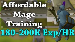 Fast And Affordable Mage Training Method 180200K ExpHr [upl. by Niawat]