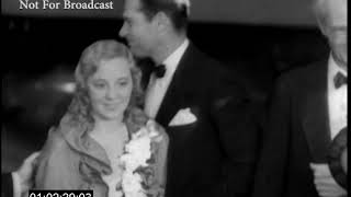 Hollywood Movie Premiere footage early 1930s [upl. by Hacker]