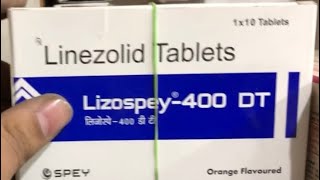 Lizospey 400mg DT tablet Full Information In Hindi  Uses  Side effects  Dosage [upl. by Jeannette138]