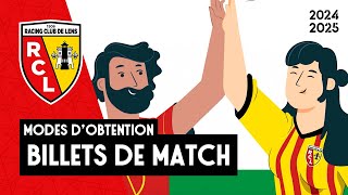 Billetterie du Racing  rappel des modes d’obtention de son billet de match 🎟️ [upl. by Ahseiym]