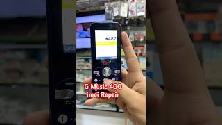 G MUSIC 400 imei Change Code 😱 shorts youtubeshorts imeirepair [upl. by Burny]