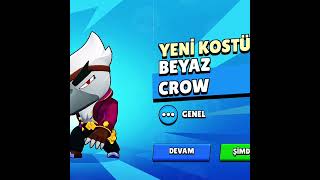 White Crow ☠️ brawlstarsyoutubeshorts [upl. by Vyse451]