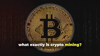 Bitcoin Crypto amp Crypto Mining Explained Simple amp Easy [upl. by Necaj]