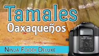 Tamales Oaxaqueños en la Ninja Foodi [upl. by Grover]