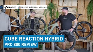 CUBE REACTION HYBRID PRO 800 Review  Alles da was wichtig ist – für maximalen Fahrspaß 🥵😁 [upl. by Maynord]