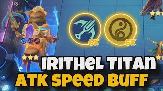 IRITHEL ATK SPEED BUFF WITH CADIA SO OP  MAGIC CHESS MLBB [upl. by Storm905]