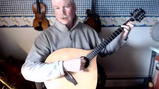 Octave Mandolin Lesson how to play the E and F major chords [upl. by Akehs]