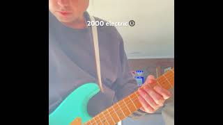 2000 Electric®️guitarandvocals music shorts [upl. by Wickman]