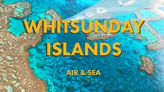 Whitsunday Islands by Air amp Sea  FUJI XS10 4K [upl. by Atsyrhc]