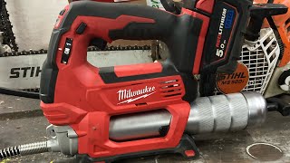 Milwaukee M18 Akku Fettpresse [upl. by Kuhn]