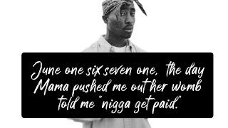 Tupac Talk Krazy verse breakdown [upl. by Santana]