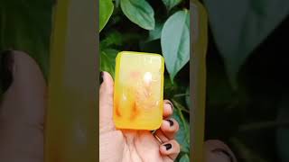 Pure glycerine saffron soap for Its moisturizing properties helps to prevent skin from drying [upl. by Nanyk]