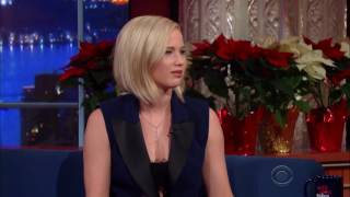 Jennifer Lawrence The Late Show with Stephen Colbert [upl. by Koblick]