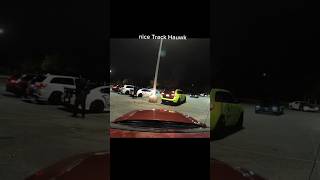 Car meet gone wrong 😅 mustang mustangweek atl dodgecharger hellcat fyp carmeet [upl. by Vassar]