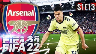 CAN ANYONE STOP MARTINELLI  FIFA 22 ARSENAL CAREER MODE S1E13 [upl. by Ecirehs]