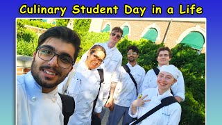 Culinary Student Day In a Life  Culinary Student  Culinary Institute of America  CIA [upl. by Joelly]