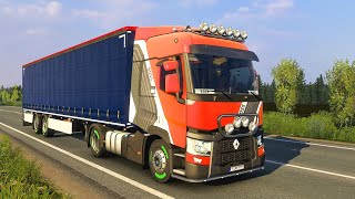 ETS2  TRUCKERSMP LIVE IVALO TO UMEA RENAULT TRUCK  LOGITECH G923  4K RESO GAMING [upl. by Mosra365]