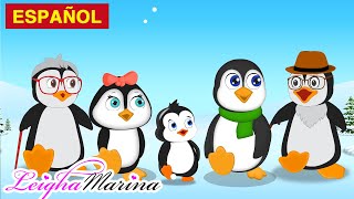 Bebé Pingüino  Pingüinos A Bailar  Canciones Infantiles  Leigha Marina en Español [upl. by Adnilemre]