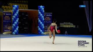 Yuma Kaiho JPN Ball AA GDYNIA RHYTHMIC STARS 2023 [upl. by Fallon96]