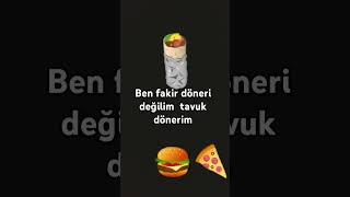 Ben fakir döneei değilim benikeşfet tavukdöner kesfet döner [upl. by Annahsohs]