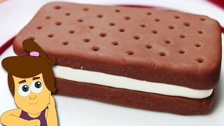 How To Make Playdough Ice Cream Sandwich [upl. by Ytirahs]