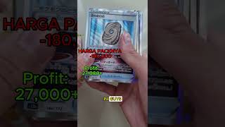 BREWEK PACK POKEMON 180 RIBU pokemon pokemontcg pokemoncards kartupokemonindonesia [upl. by Nylidam183]