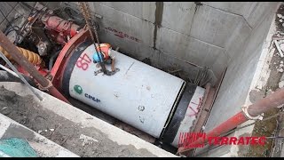 TERRATECs DN1500 Microtunnelling Systems at work in Bangkok [upl. by Gosnell745]