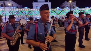 Marcia Parata DEroi Banda dei carabinieri Benemerita 22723 Noicattaro Processione S Maria Carmine [upl. by Tareyn]