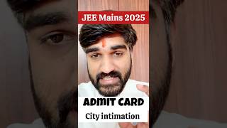 JEE Mains Admit Card 2025✅  How to Download JEE Main Admit Card 2025 jeemain2025 [upl. by Mailiw]