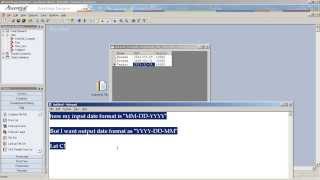 Date type conversion from any date format to default date format in DataStage [upl. by Eded]