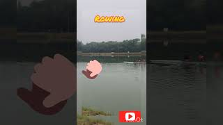 Rowing race 🚅 in pune 😀shortvideo shortsviral rowing nature [upl. by Eelyam]