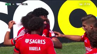 Golo J Wynder Feirense 12 Benfica B  Liga Portugal Meu Super  sport tv [upl. by Warden]