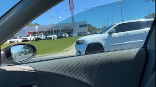 CUTTING UP IN TRAFFIC WITH 990HP TRACKHAWK [upl. by Laurance]